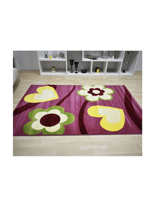Sprintzio Jumpo Kinder Teppich Pink 160x230cm
