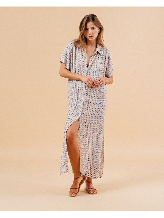 Summer Maxi Dress Blue