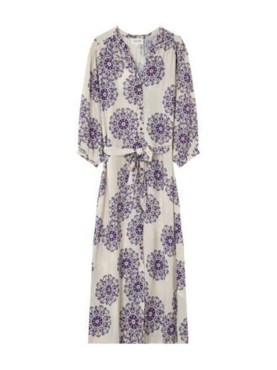 Summer Maxi Beige Dress