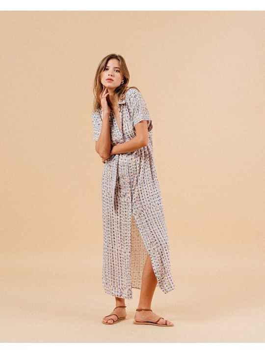 Summer Maxi Dress Blue