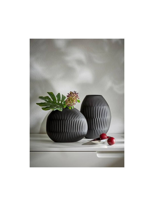 Philippi Decorative Vase Black