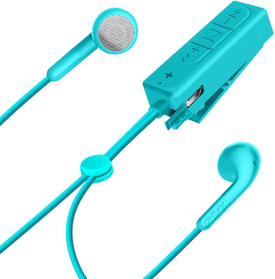 Defunc Basic Talk Earbud Bluetooth Handsfree Ακουστικά Cyan