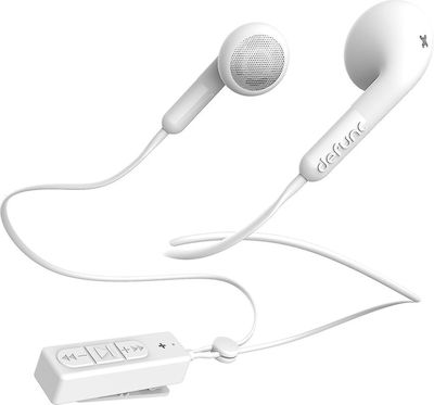 Defunc Basic Talk Earbud Bluetooth Handsfree Earphones Whitά