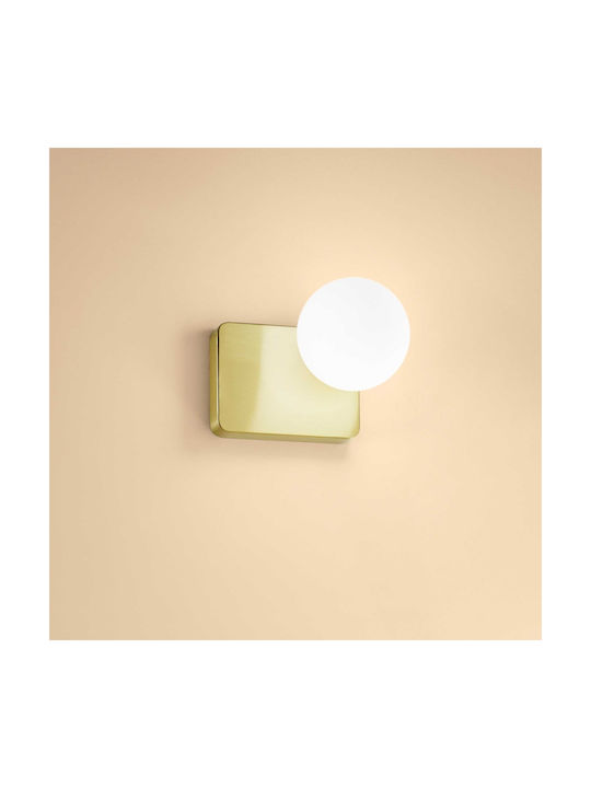 Ideal Lux Modern Lamp Wall with Socket G9 Gold 19x16x15cm