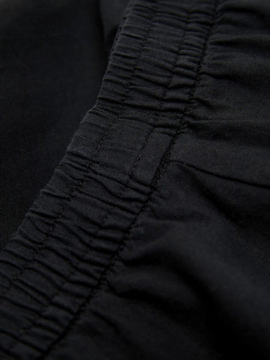 Women's Linen Trousers Black