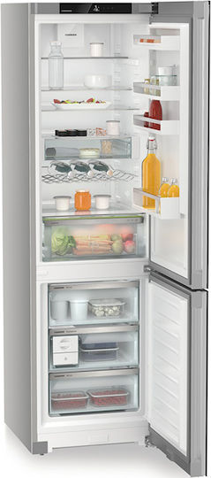Liebherr Kühl-Gefrierkombination 371Es NoFrost H201.5xB59.7xT68.2cm. Schwarz Plus