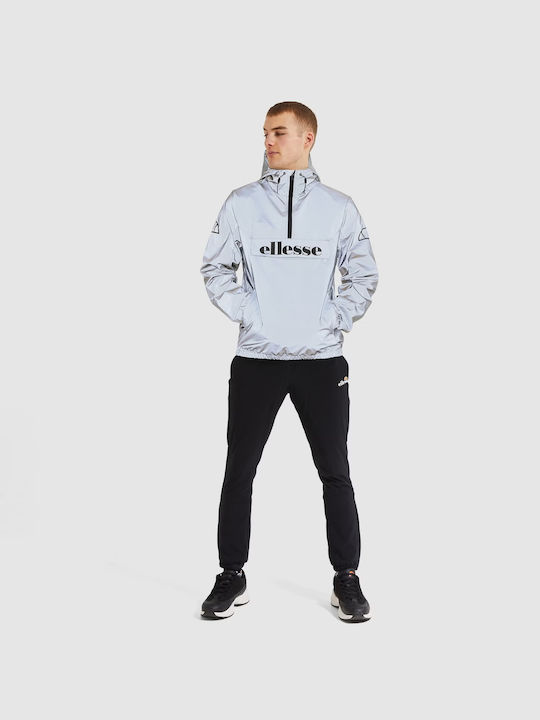 Ellesse Herren Jacke Lässig Wasserdicht Grey