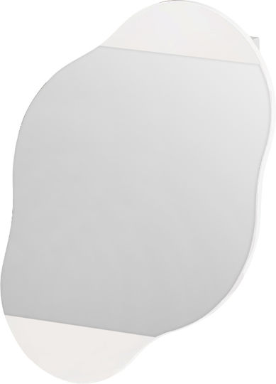 Megapap Cloud Oglindă de Baie 60x13cm Alb