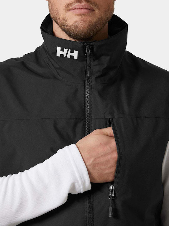 Sleeveless Jacket Waterproof and Windproof Black
