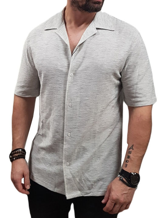 Vittorio Artist Men's Shirt Grey