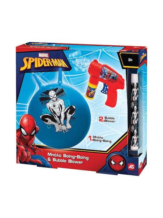 Παιχνιδολαμπάδα Spiderman Boing & Bubble Gun για 3+ Ετών AS
