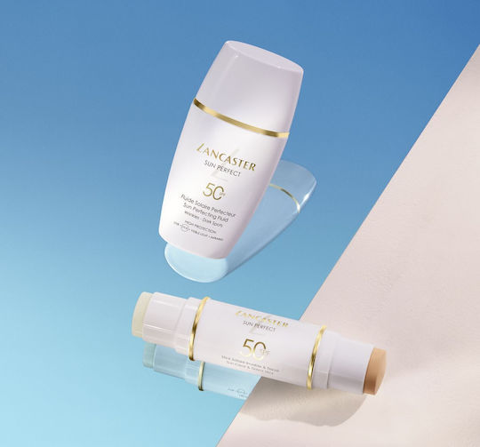 Lancaster Sun Perfect Youth Protection Sun Clear Αντηλιακό Προσώπου & Χειλιών SPF50 με Χρώμα 12gr