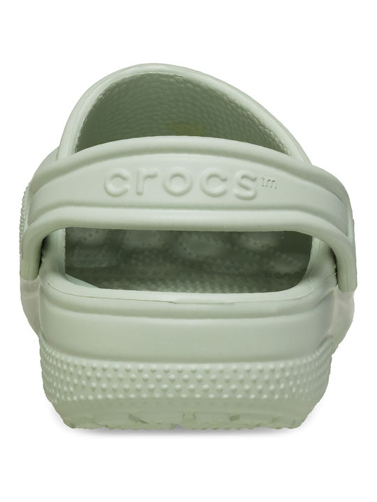 Crocs Classic Clog Încălțăminte pentru Plajă pentru Copii Verzi