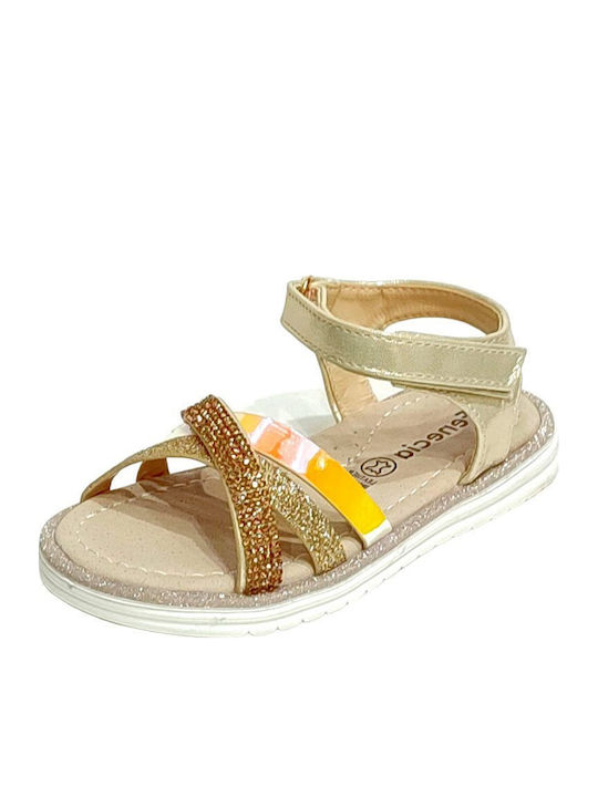 Kinder Sandalen Gold