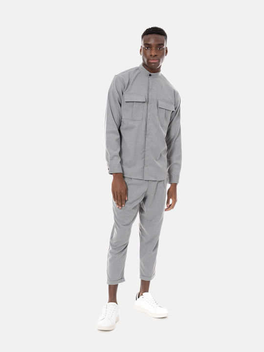 Herrenhose Chino Elastisch Stone-wash