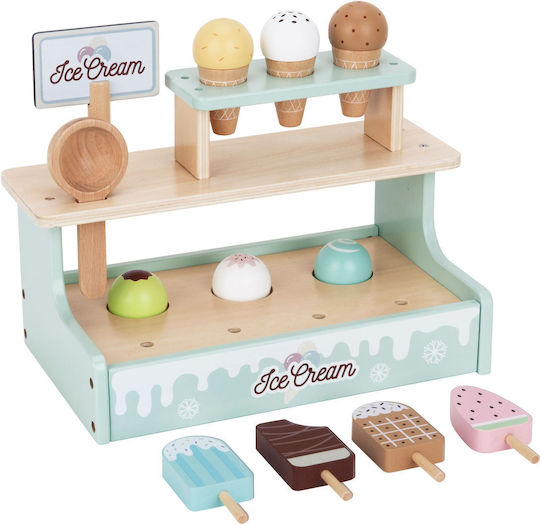 Tooky Toys Дървен Комплект Сладоледи За 3+ Години 16 Части