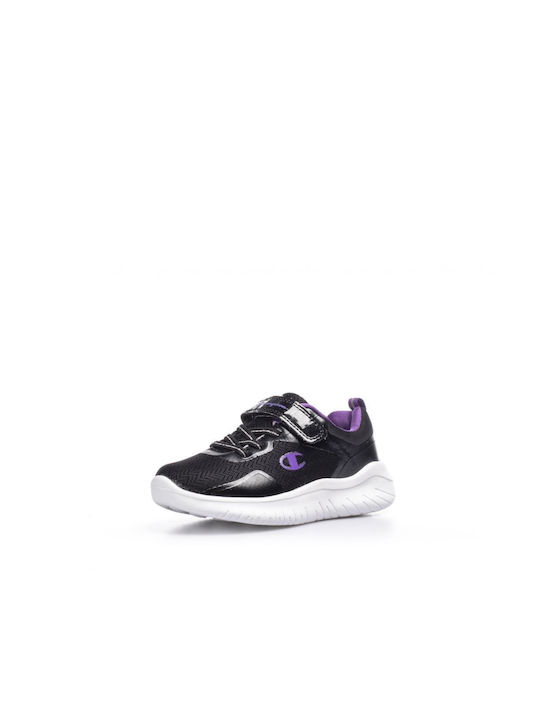 Champion Kids Sports Shoes Running Softy Evolve G Black-Purple