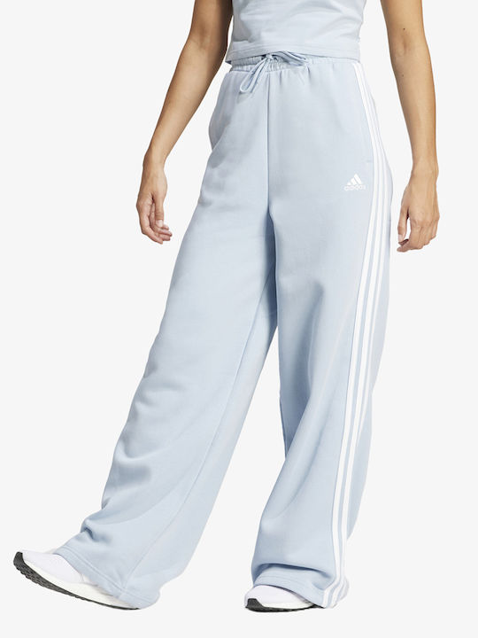adidas Essentials Παντελόνι Φόρμας Fleece Σιέλ