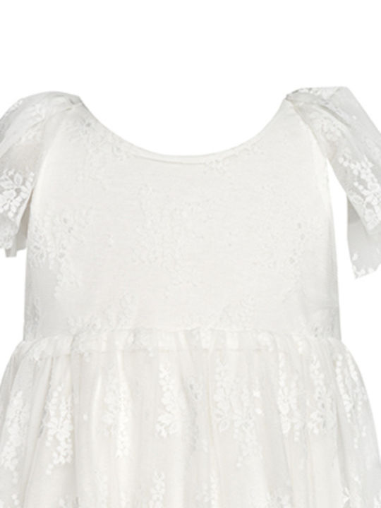 Two In A Castle Kids Dress White