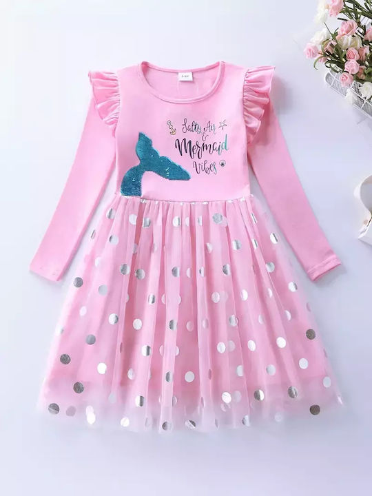 Kinderkleid Pink