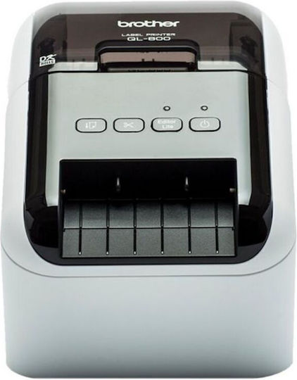 Brother Ql800 Θερμικός Εκτυπωτής Αποδείξεων USB / Ethernet / LAN
