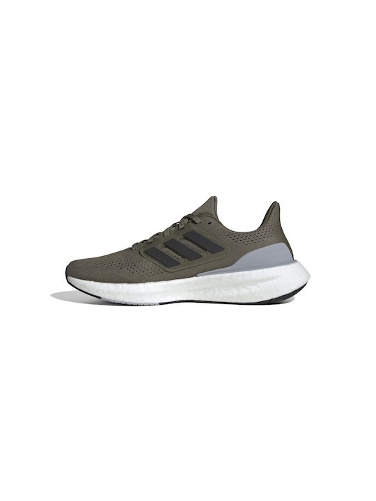 Pureboost 23 Herren Sportschuhe Laufen Olive