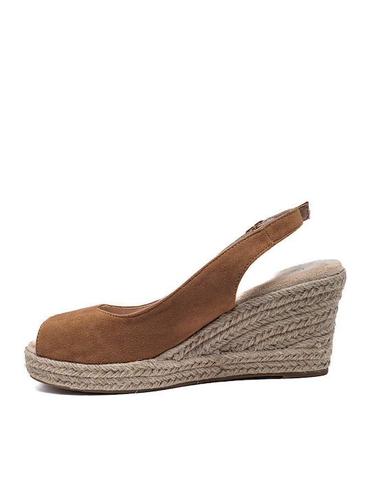 Platforme dama Tabac maro