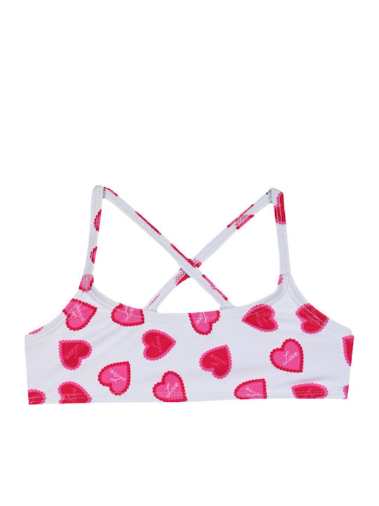 Energiers Kinder Badeanzug Bikini White