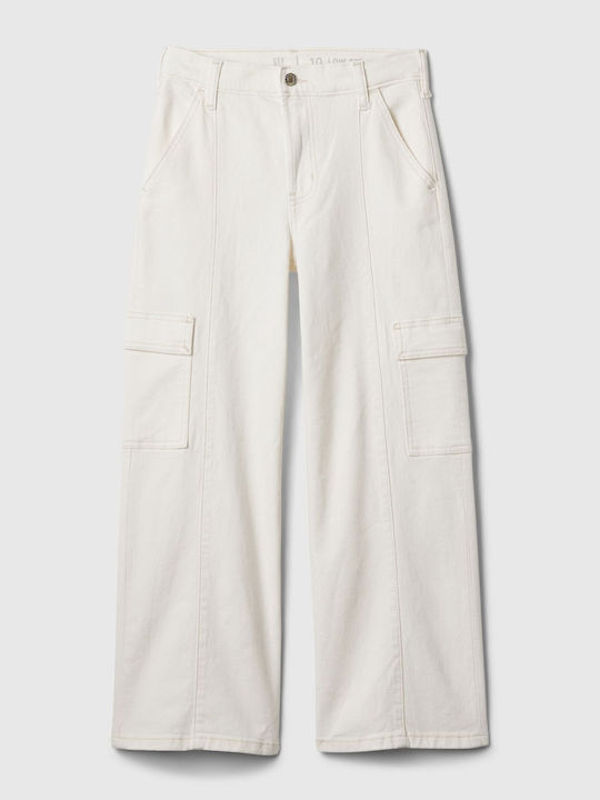 GAP Kids' Jeans Trousers White Denim GAP Kids' Jeans Trousers White Denim