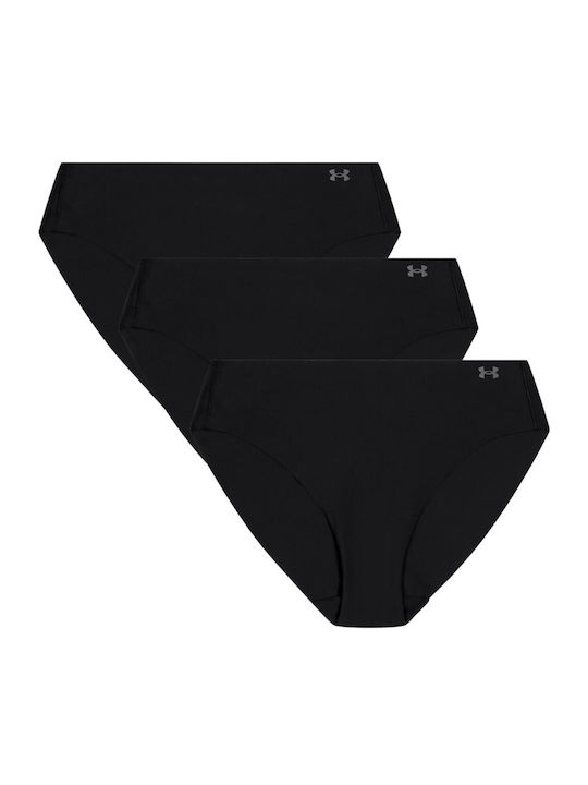 Pure Stretch Women's Slip 3Pack Black