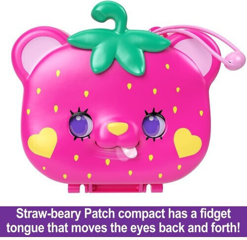 Mattel Polly Polly Pocket Straw-beary Patch Compact For 4+ Years (Miscellaneous Designs)