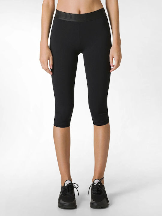 Schulung Frauen Capri Leggings Schwarz