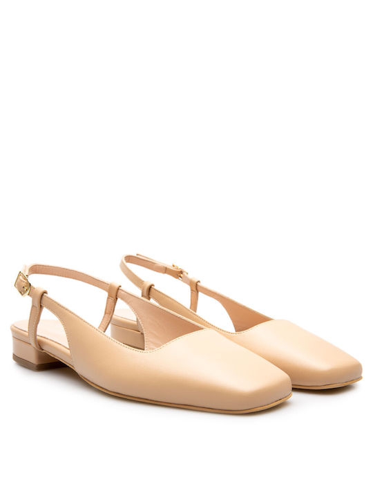 Labrini Ballerinas Beige