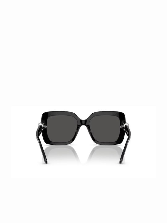 Swarovski Feminini Ochelari de soare cu Negru Cadru și Negru Lentilă SK6001 100187