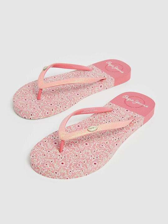 Rake Island Frauen Flip Flops in Orange Farbe