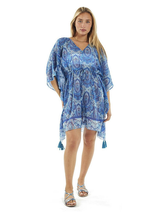Verde Multicolour Beachwear Caftan