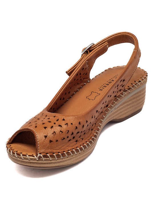 Air Anesis Tabac Brown Heels