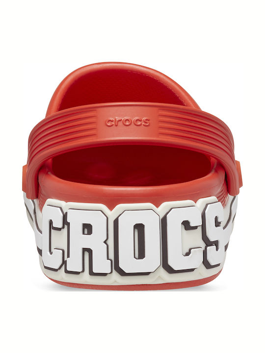 Crocs Off Court Σαμπό Κόκκινα