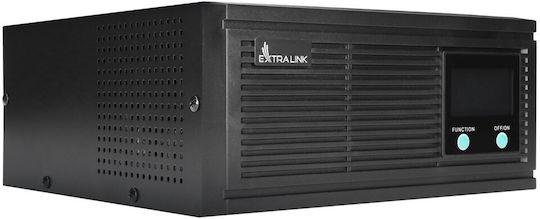 Extralink Lightning Pure Sine Wave Power Inverter 1200W with Input Voltage 24V Single Phase