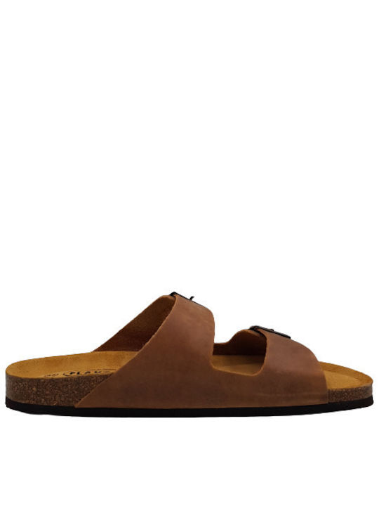 Plakton Men's Sandals Tabac Brown