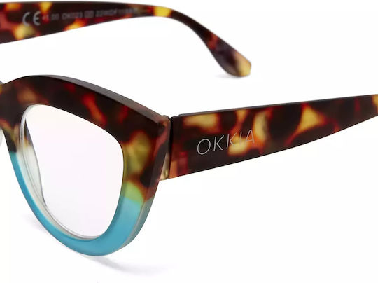 Okkia Γυναικεία Γυαλιά Πρεσβυωπίας +1.50 σε Μπλε χρώμα OK023HB