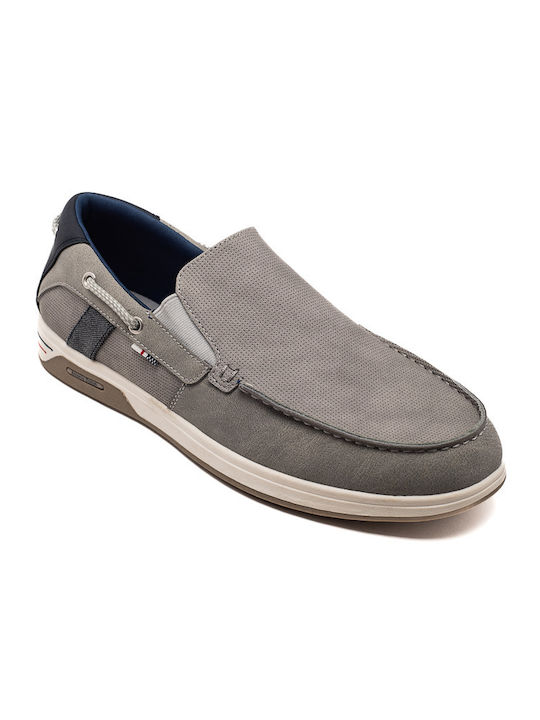 Antonio Donati Men's Boat Shoes Gray