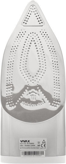 Vivax Steam Iron 2200W with Ceramic Plate