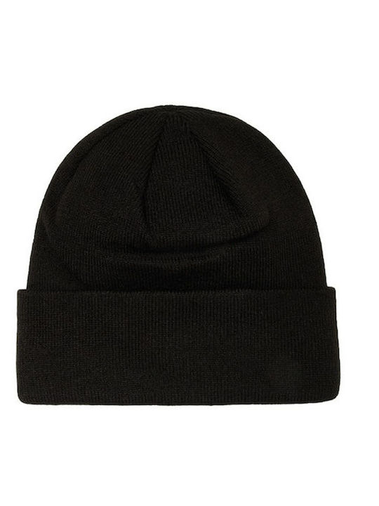 Sciole Beanie Γυναικείος Σκούφος Πλεκτός σε Μαύρο χρώμα