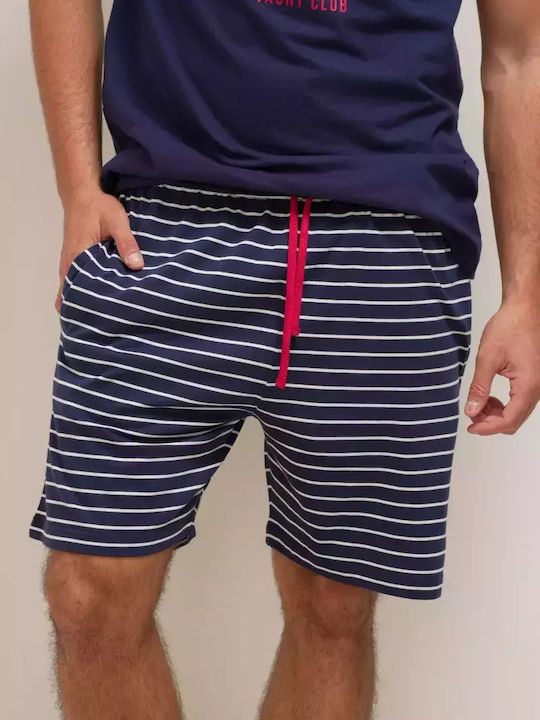 Bonatti Καλοκαιρινή Ανδρική Πιτζάμα Navy Μπλε