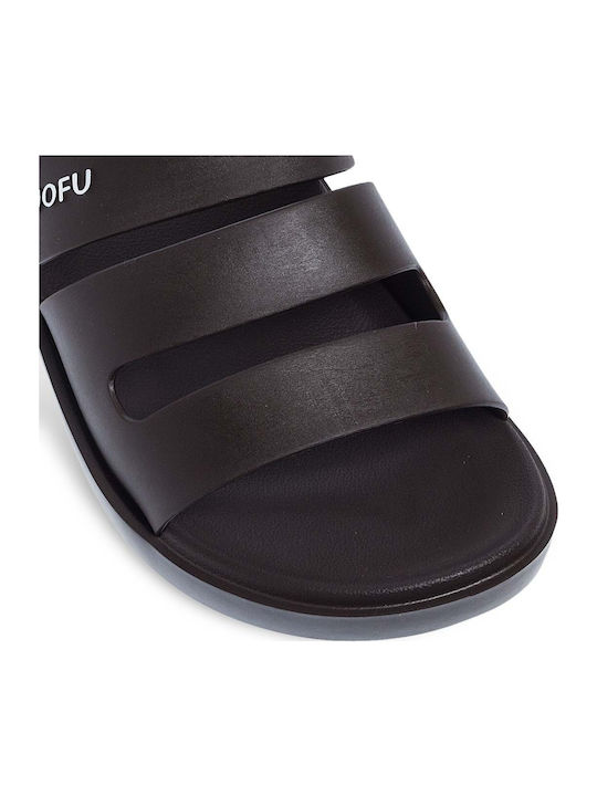 Herren Slides Braun