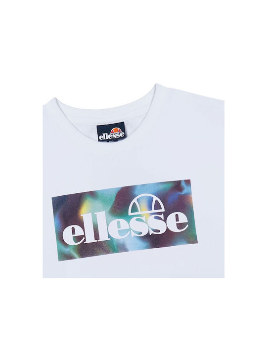 Ellesse Tricou pentru copii Alb