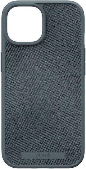 Njord Back Cover Tesatura 2mm Gri (iPhone 15)