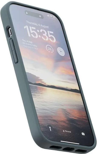 Njord Back Cover Tesatura 2mm Gri (iPhone 15)