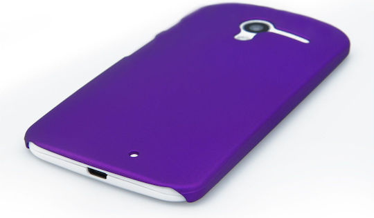YouSave Accessories Hard Hybrid Case Purple (Moto X) Back Cover Πλαστικό Μωβ